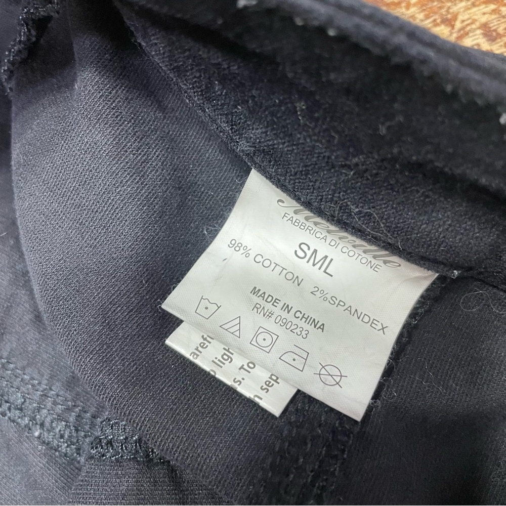 Brandy Melville Black Button-Front Corduroy Mini Skirt - Picture 5 of 6